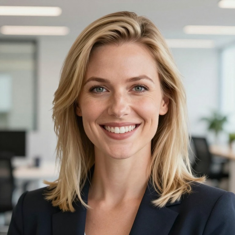 Portrait der KI-Assistentin Mia