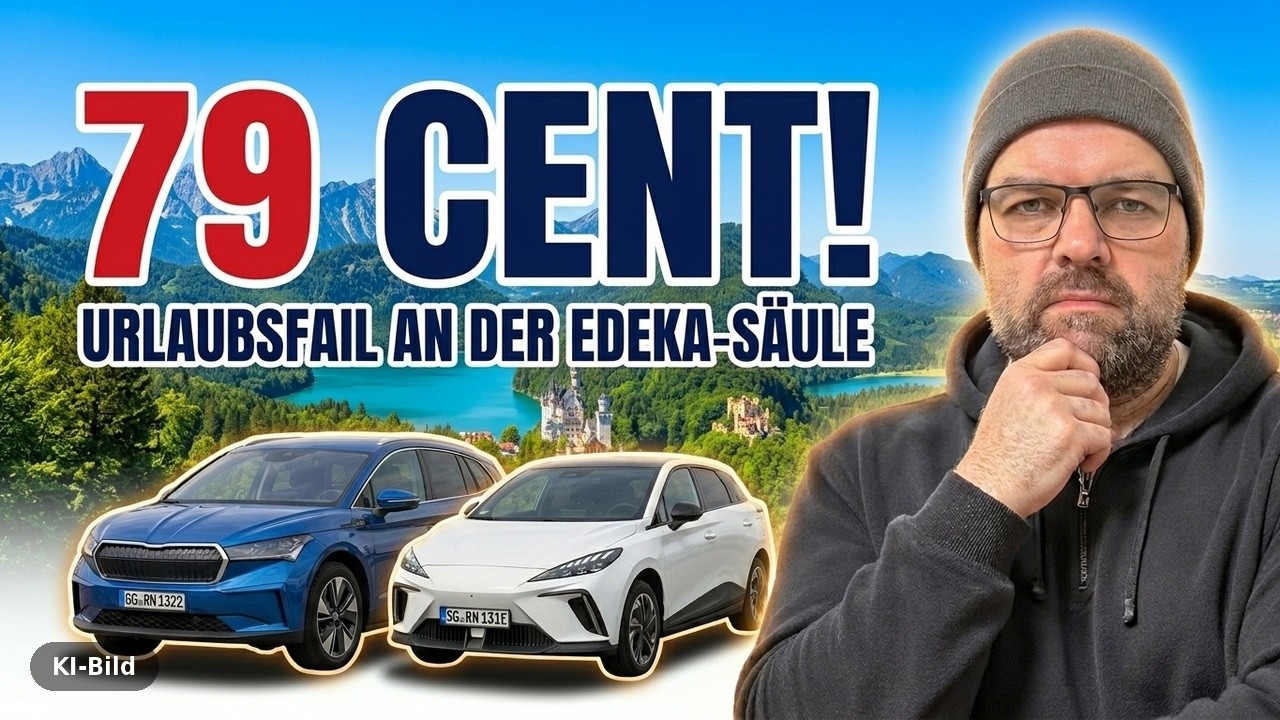 Vorschaubild zum Video über den Urlaub mit MG4 und Enyaq