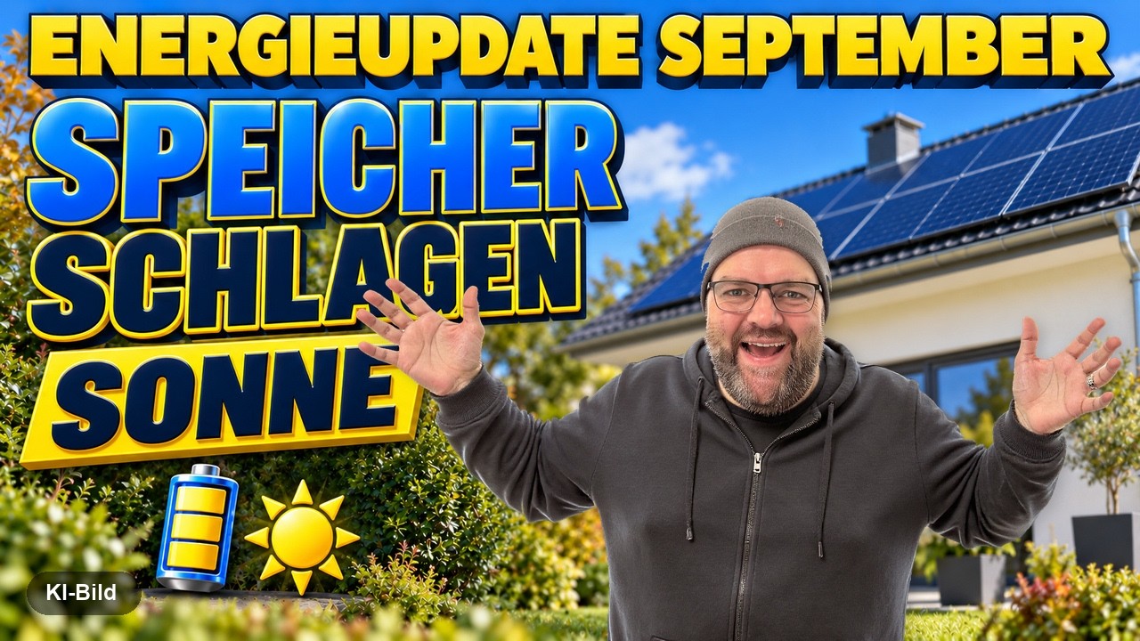 Video: Energieupdate September: Meine Speicher haben die Sonne geschlagen – und 140 kWh dabei verloren