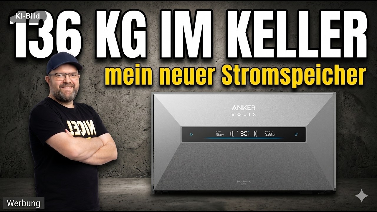 Video: Anker SOLIX Solarbank MAX AC: SolarEdge + Home Assistant Integration & echter Wirkungsgrad-Test