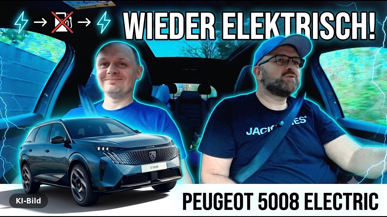 Video: Peugeot 5008 Electric Erfahrungen: Leasing, Verbrauch, Software